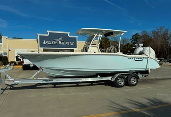 2025 Key West 263 FS Ice Blue Boat